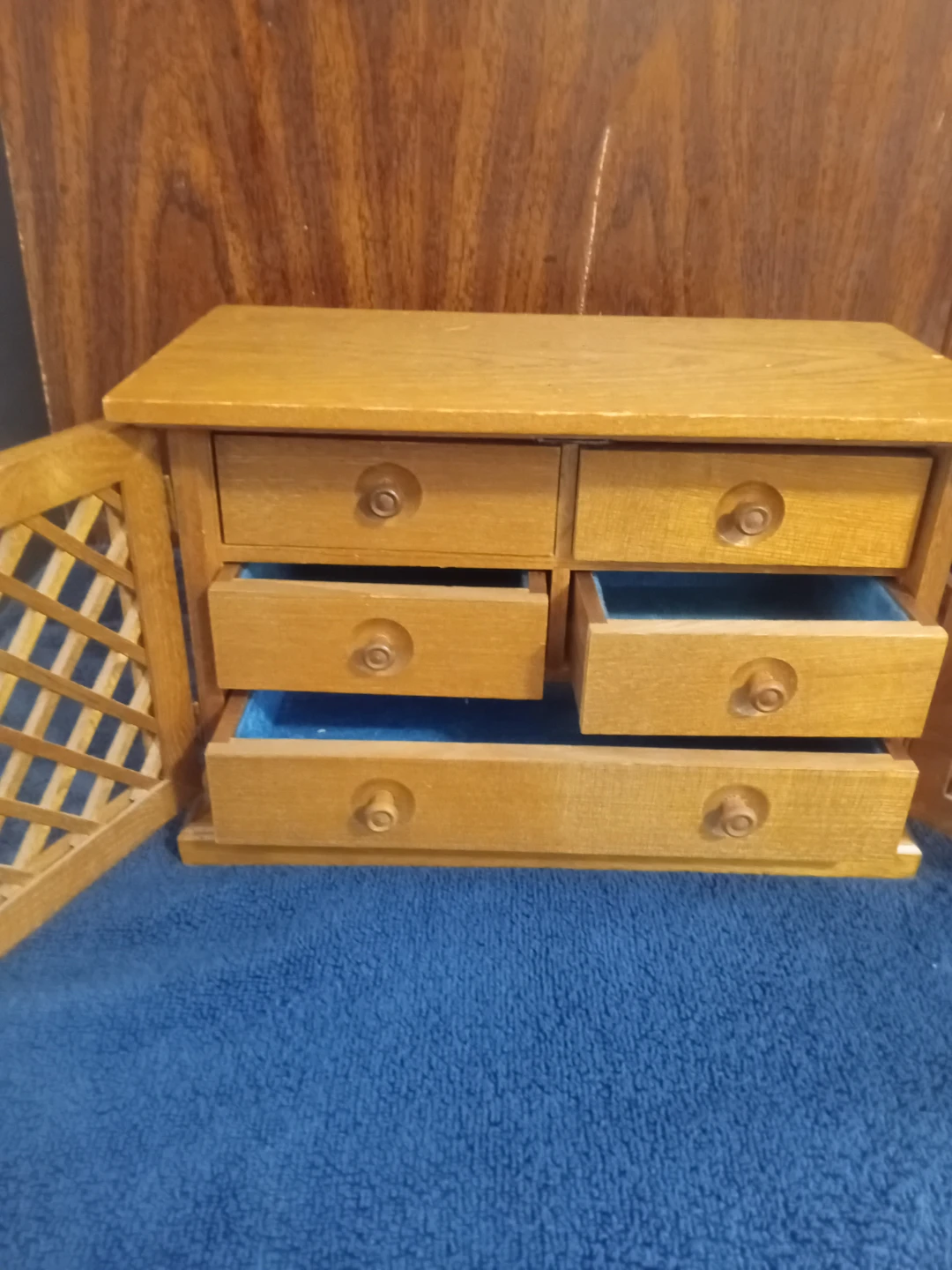 Wooden jewellery box - photo 4