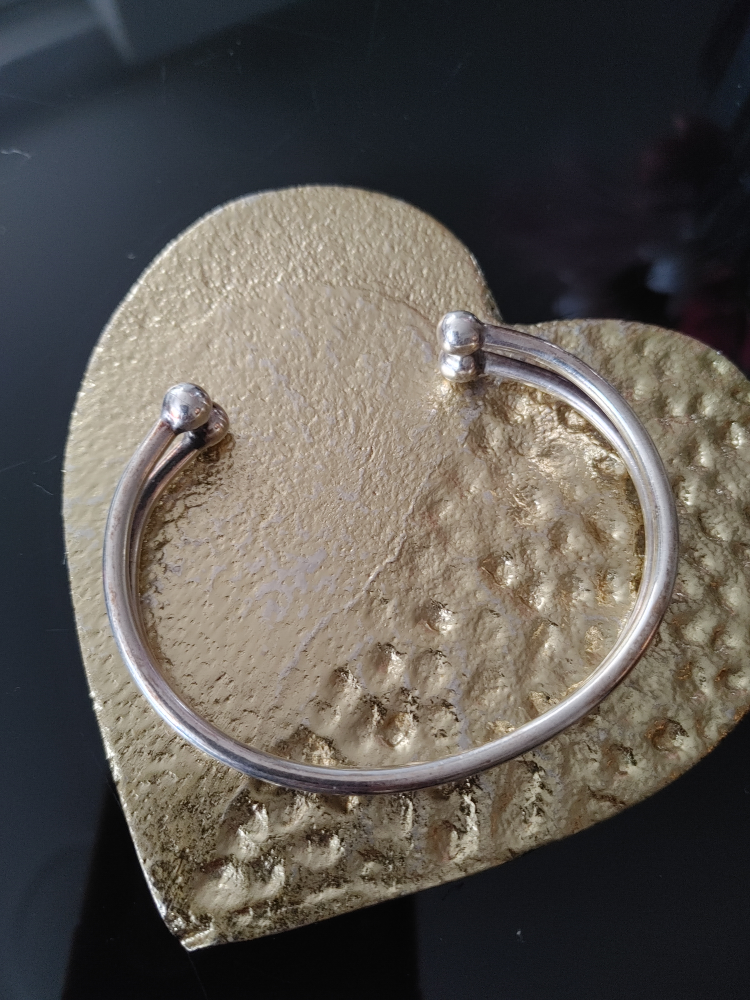925 real Silver  Cuff Bracelet