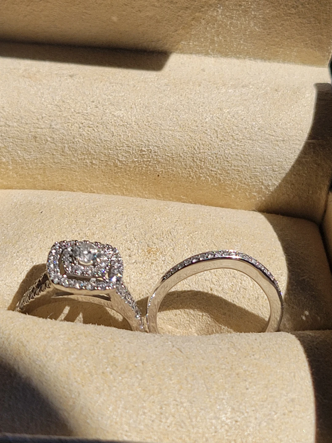 My Diamond Story Engagement Ring Set