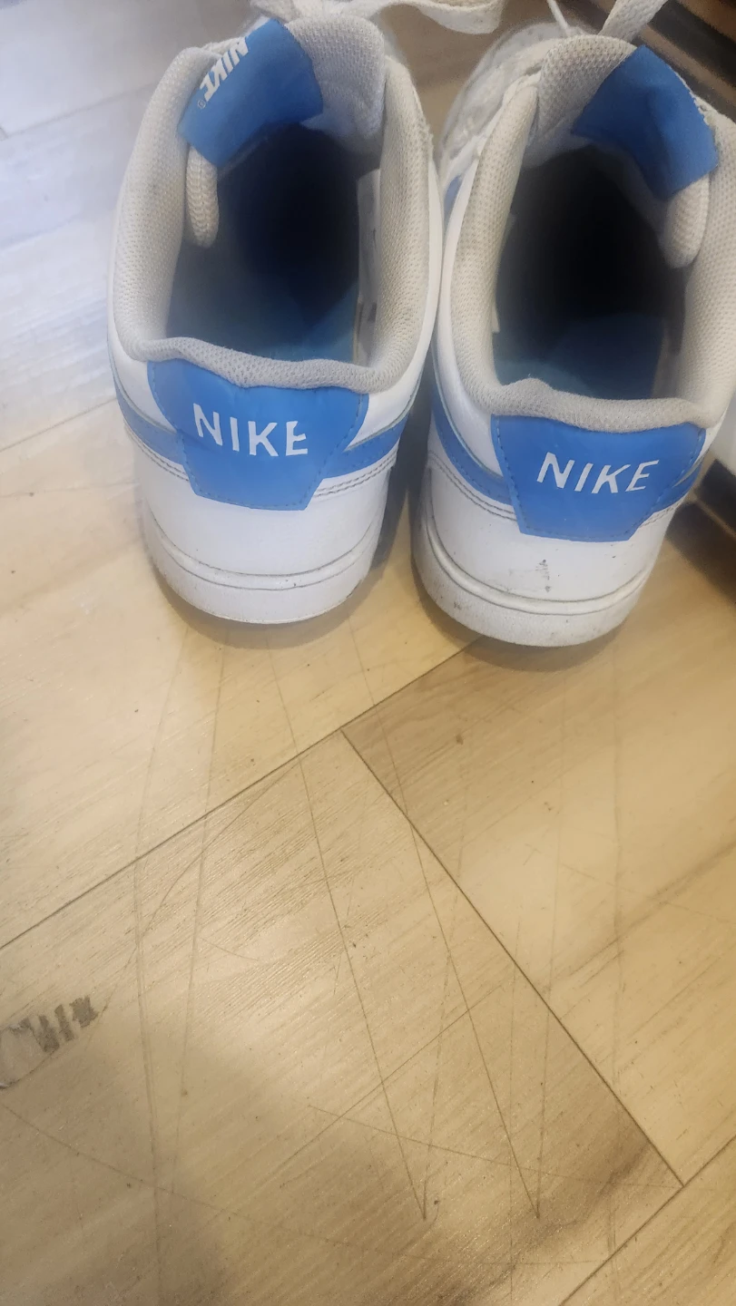 Nike White & Blue Sneakers