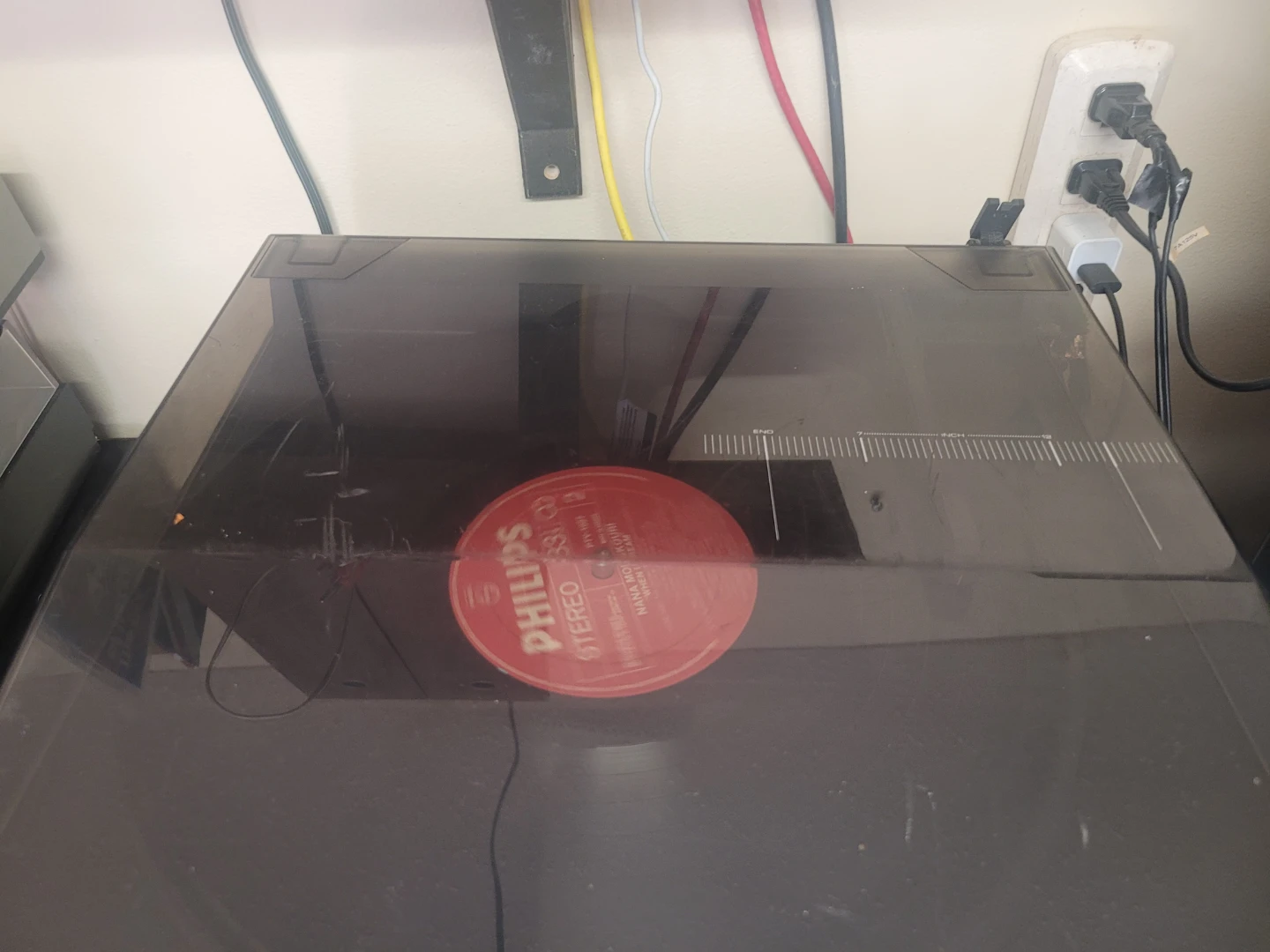 linear tracking turntable models  Optimus LAB-2250 record player - photo 3