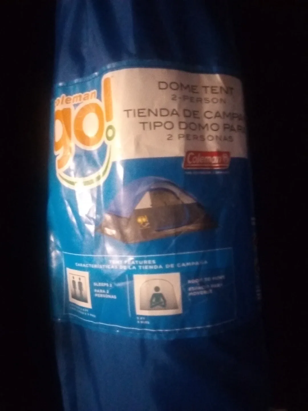Coleman GO! Dome Tent - 2 Person
