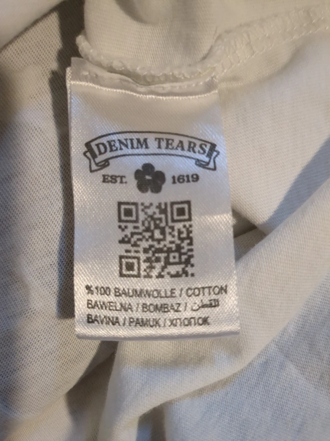 1 to 1 Rep Denim Tears T-Shirt - photo 3