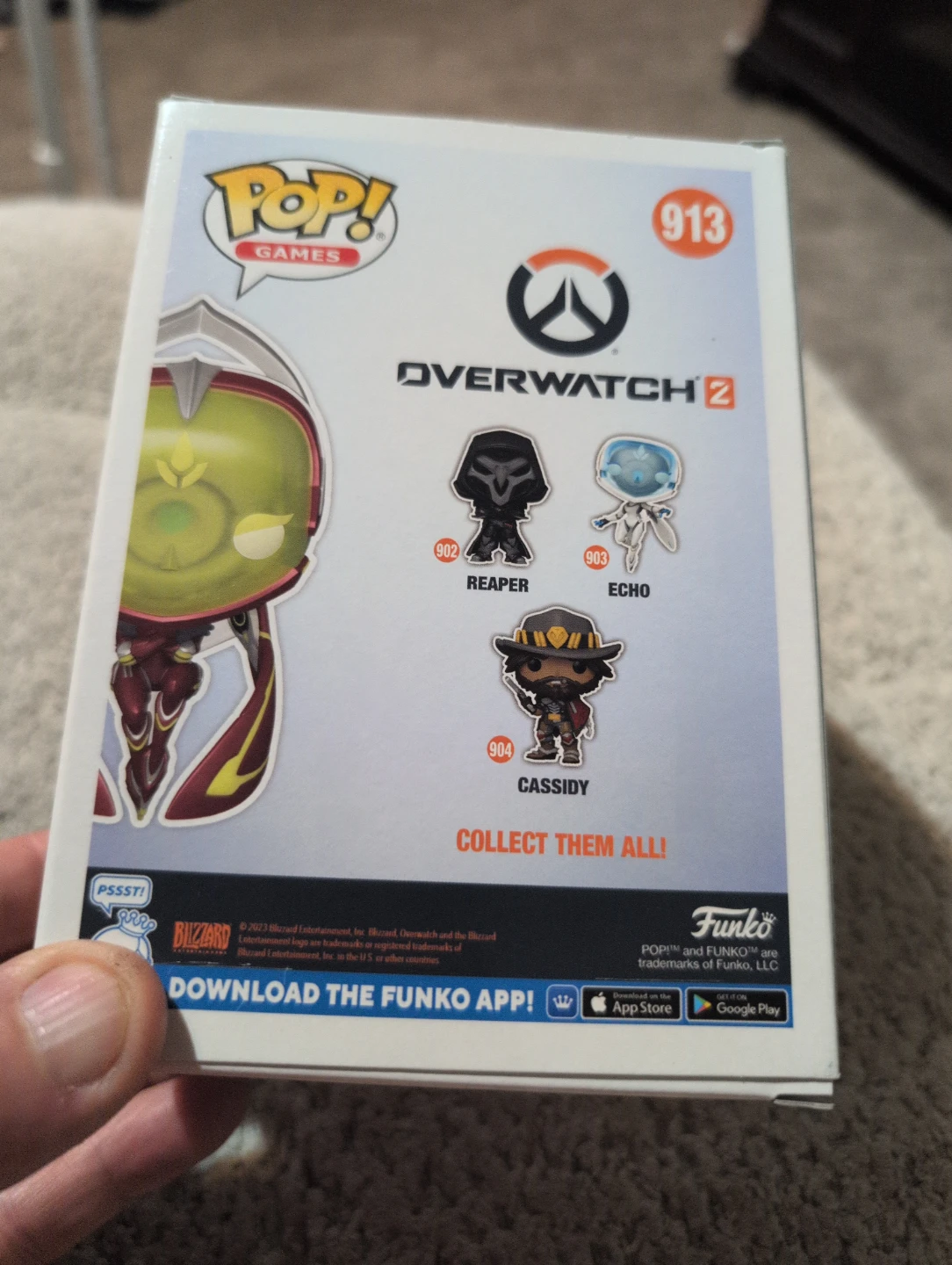 Funko Pop! Overwatch 2 Echo (Hot Rod) Vinyl Figure #913 - photo 2