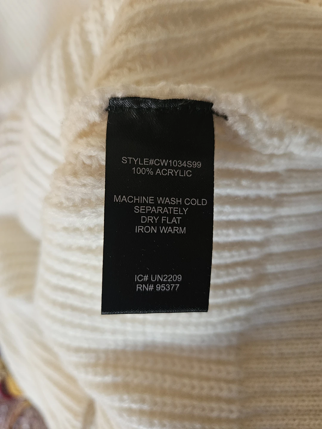 Sanctuary Women's White Knit Sweater with Puff Sleeves - XL - photo 5