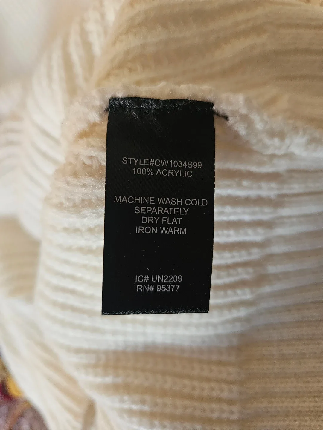 Sanctuary Women's White Knit Sweater with Puff Sleeves - XL - photo 5