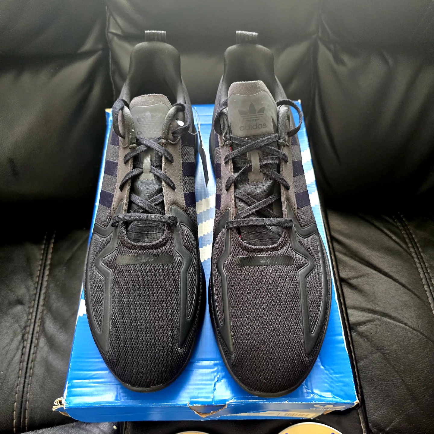Brand new Adidas ZX Flux All Black size US13 sale - photo 4