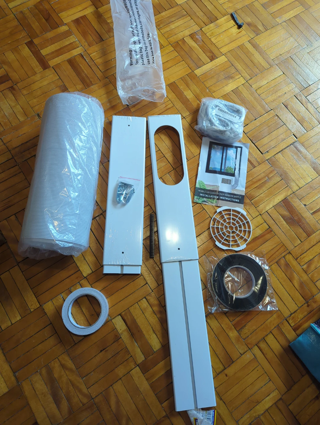 Mobile Air Conditioner Window Baffle Kit Brand New - photo 2