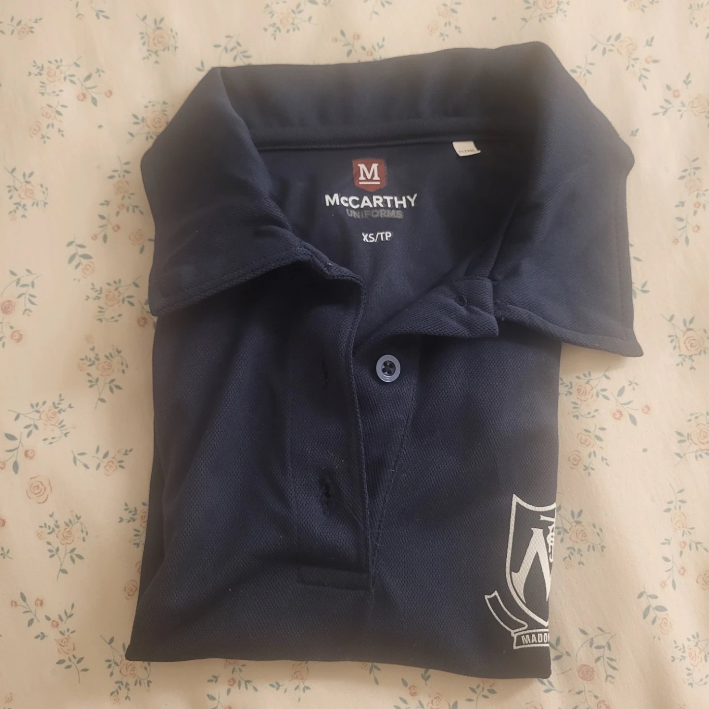 Madonna Uniform Navy Polo Shirt - photo 2