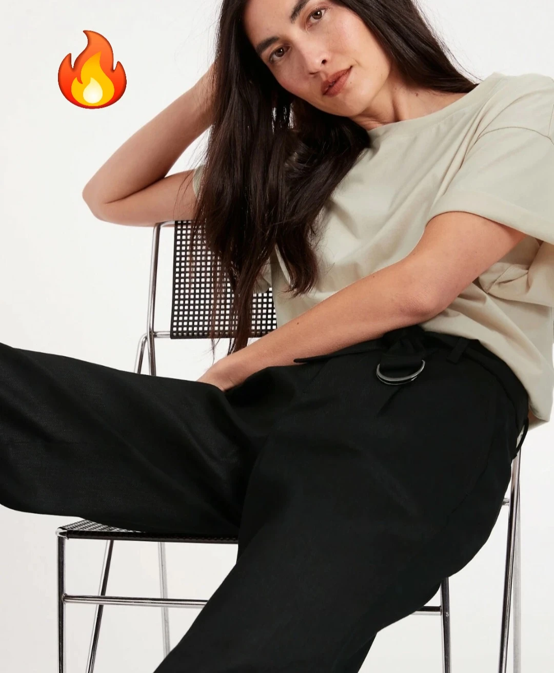 Linen Banana Republic  Wide-Leg Pants - photo 2