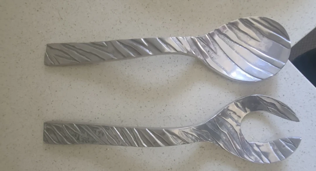 Leaf Salad Bowl and Servers Set - photo 2