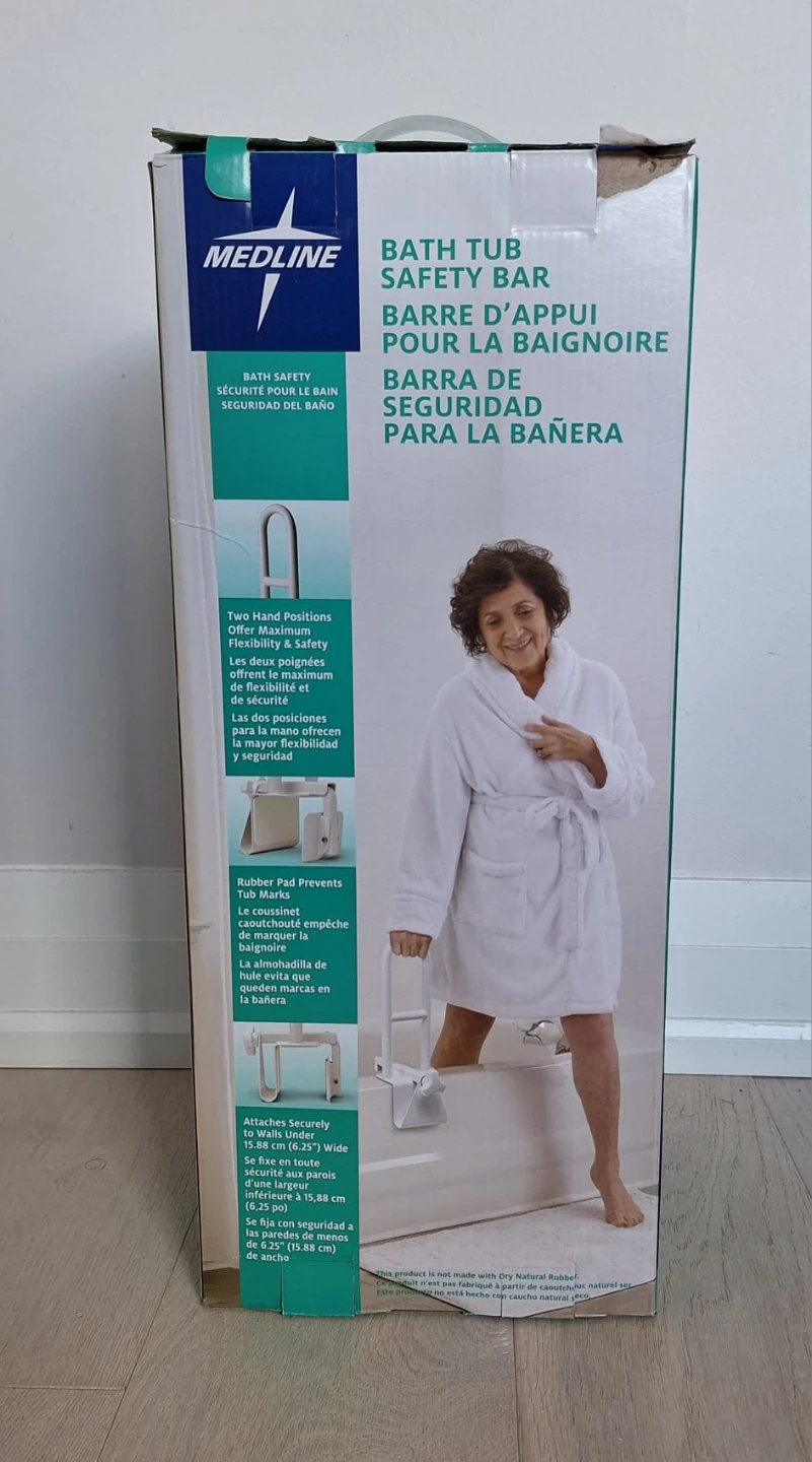 Medline Bathtub Safety Grab Bar
