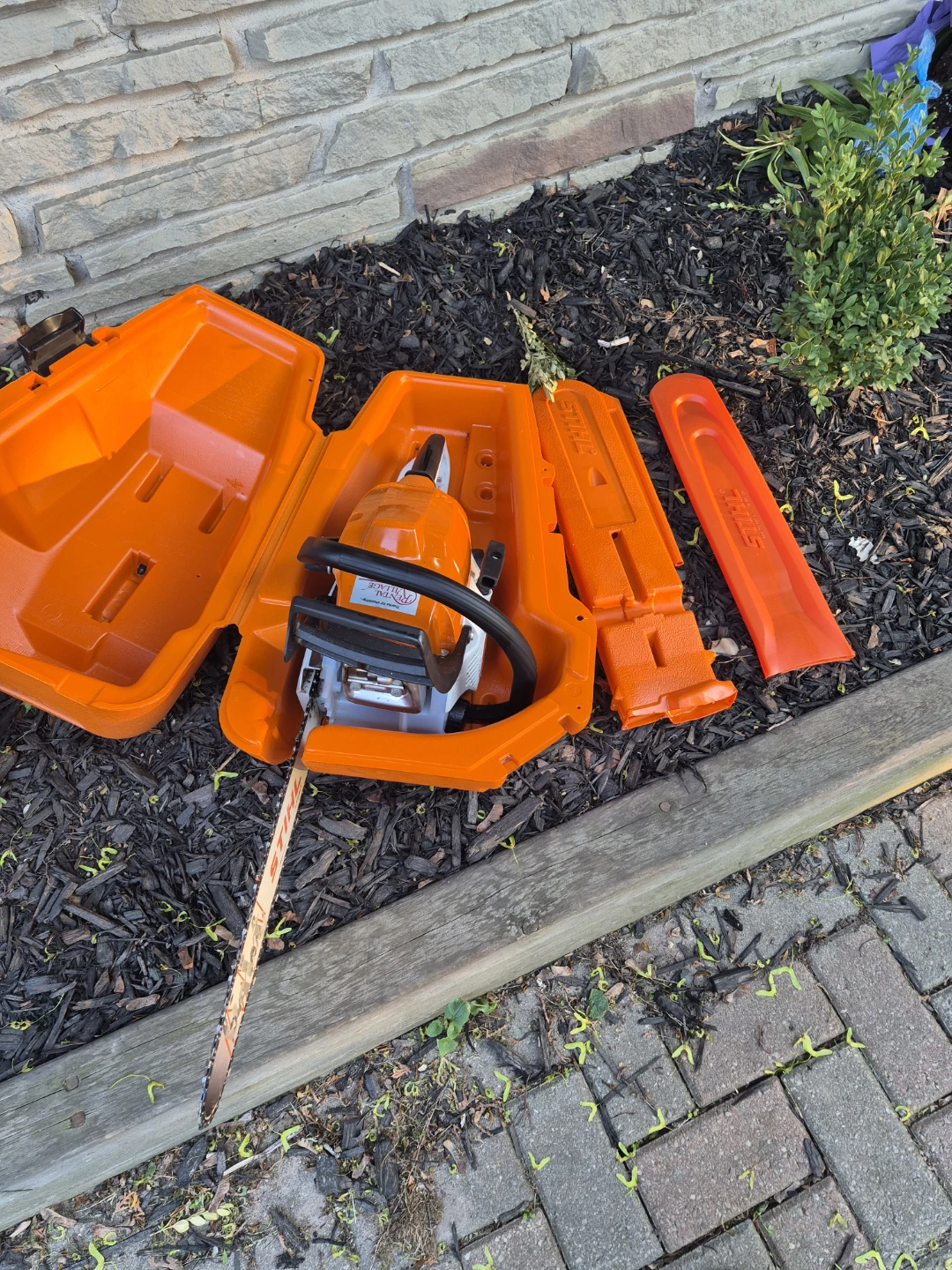 STIHL Chainsaw with Case - photo 4