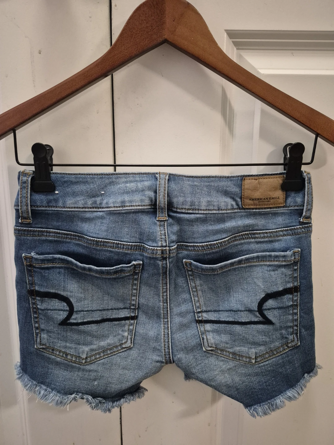 2 American Eagle Outfiters & 1 Abercrombie  Denim Shorts - photo 5