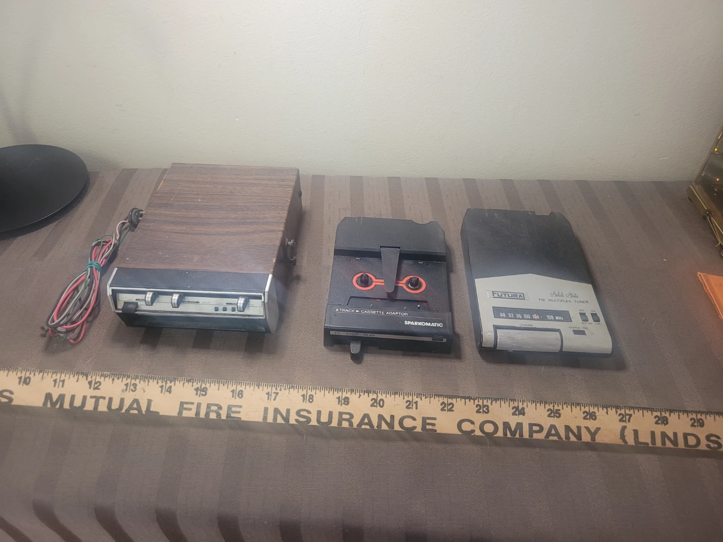 Vintage Radio 8-Track Cassette Adaptor Bundle