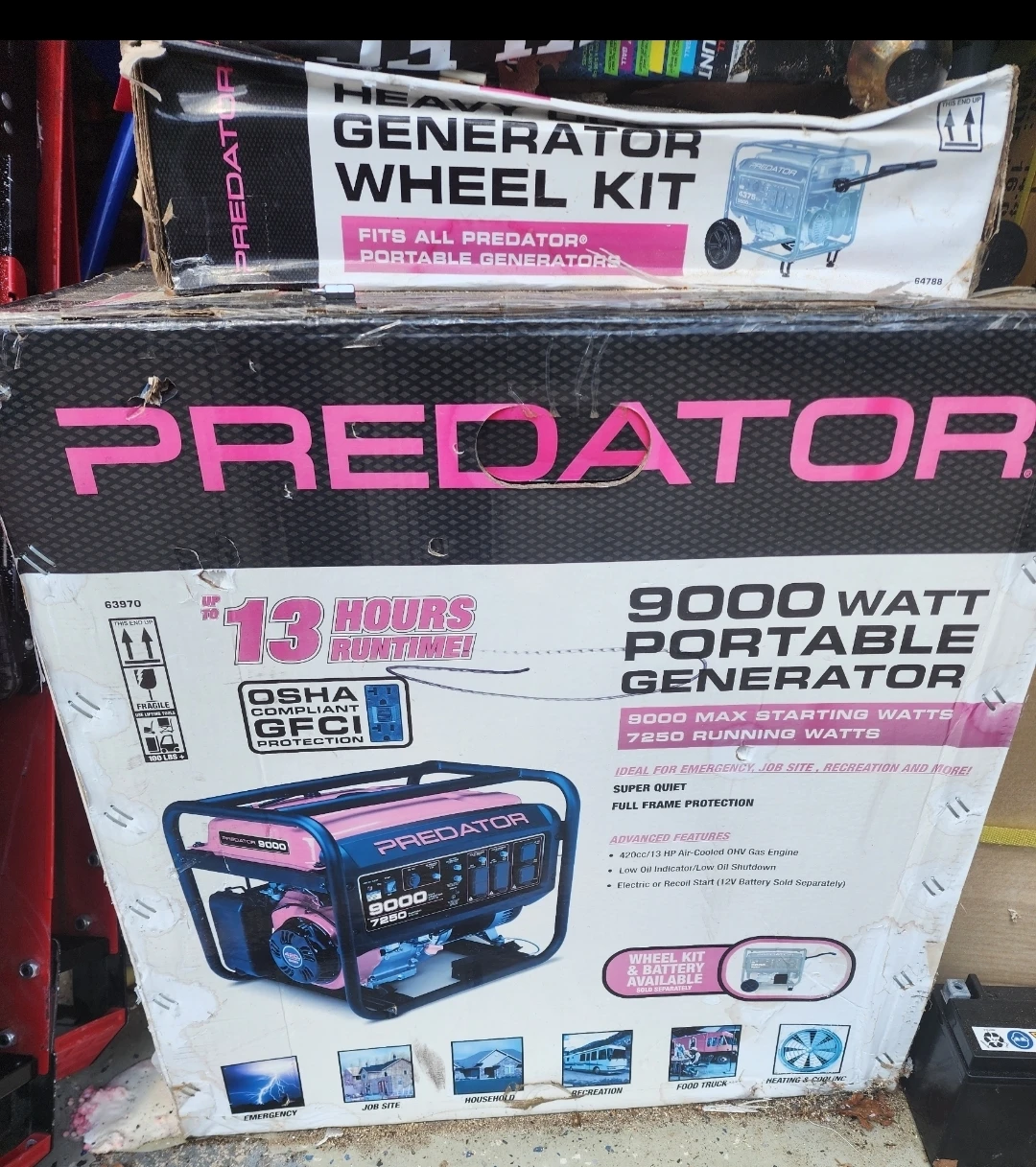 Predator 9000 Watt Portable Generator