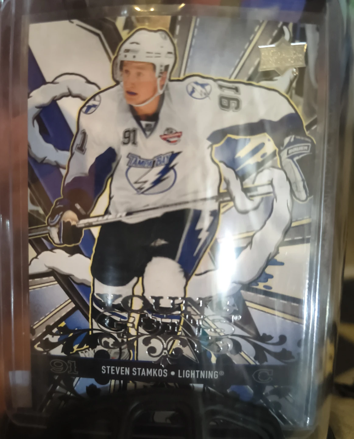 Steven Stamkos Tampa Bay Lightning Hockey Card in Display Dome - photo 4