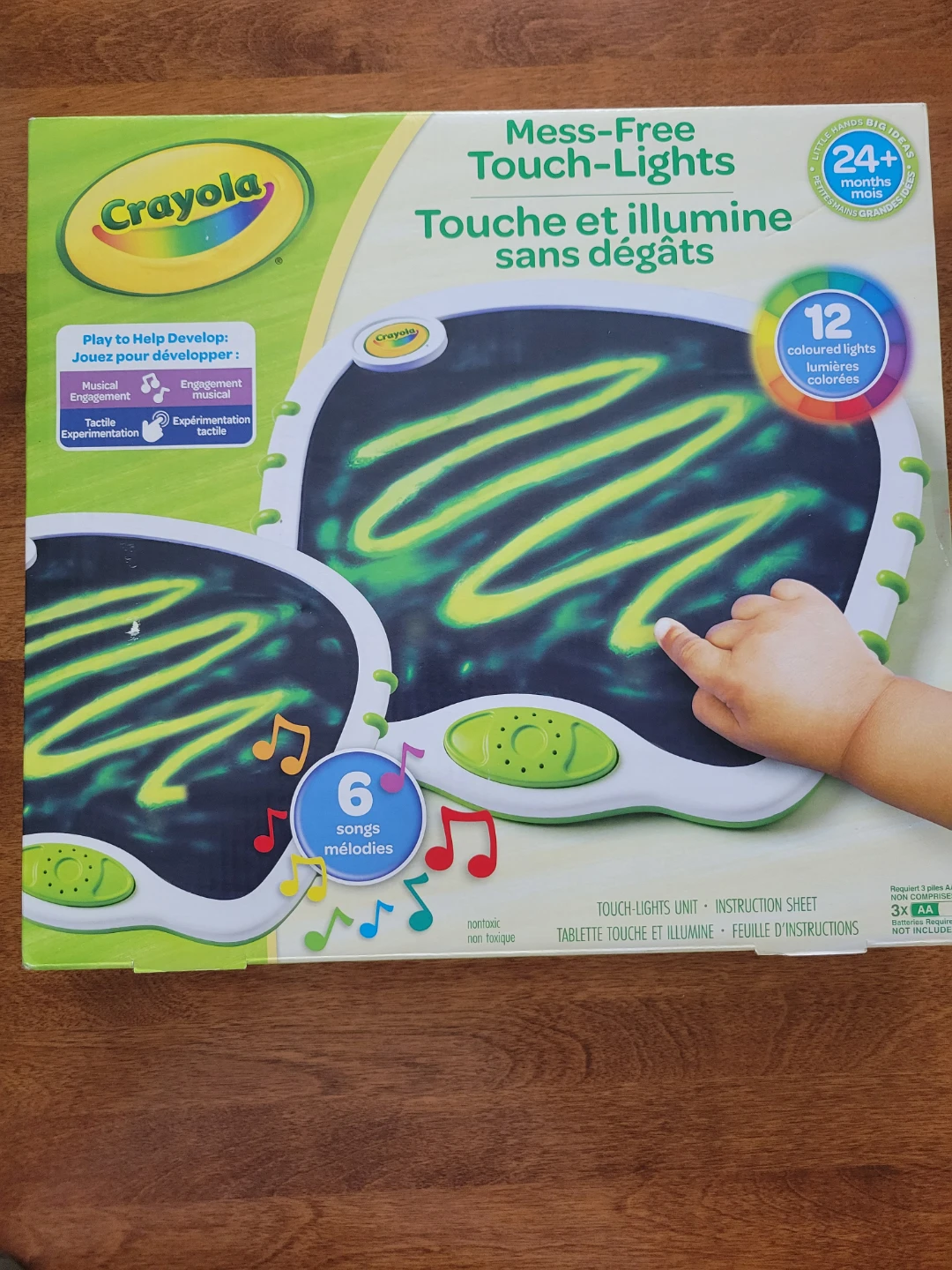 Crayola Mess-Free Touch-Lights Drawing Tablet