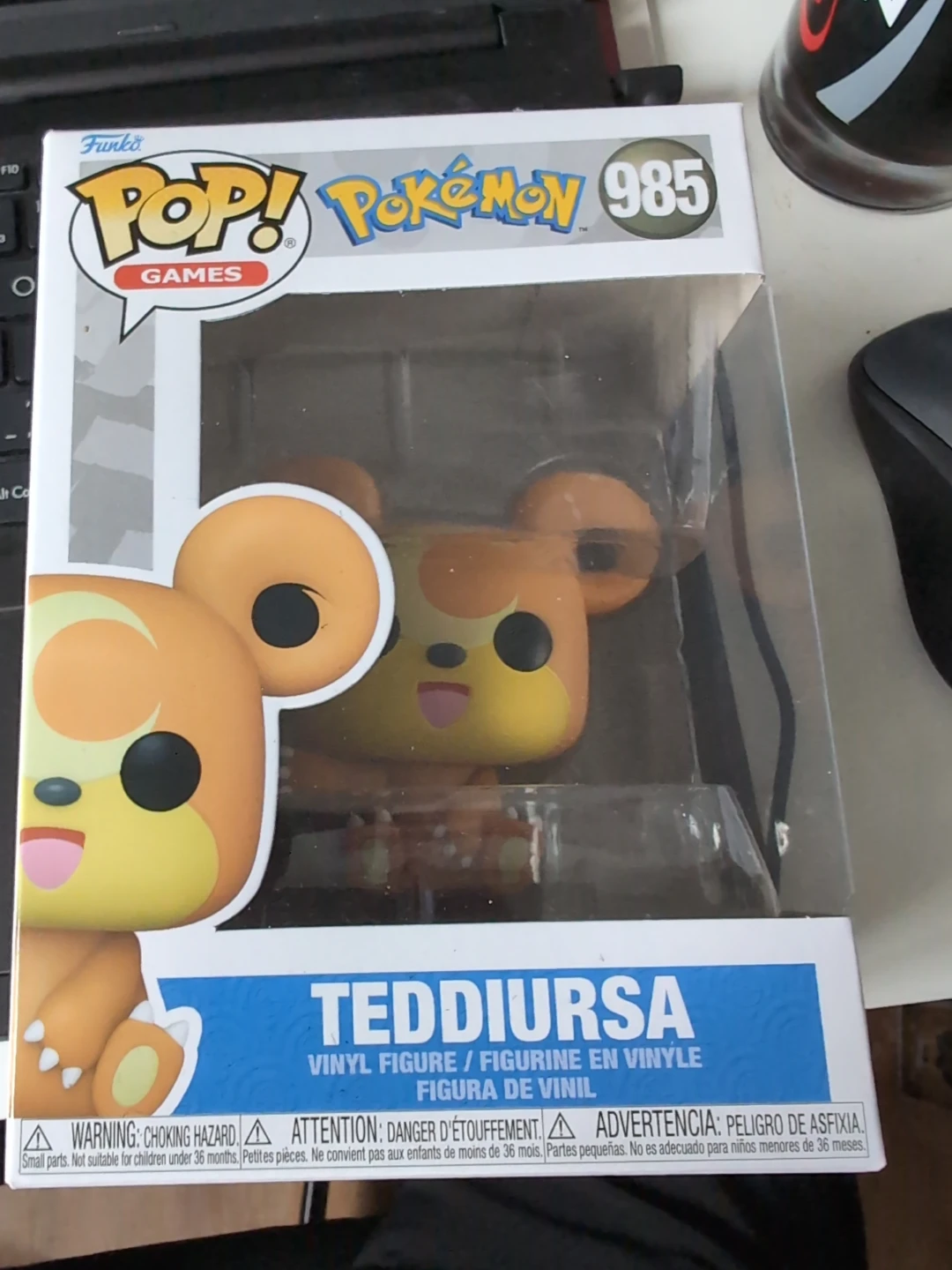 Funko Pop! Pokémon 985 Teddiursa Vinyl Figure