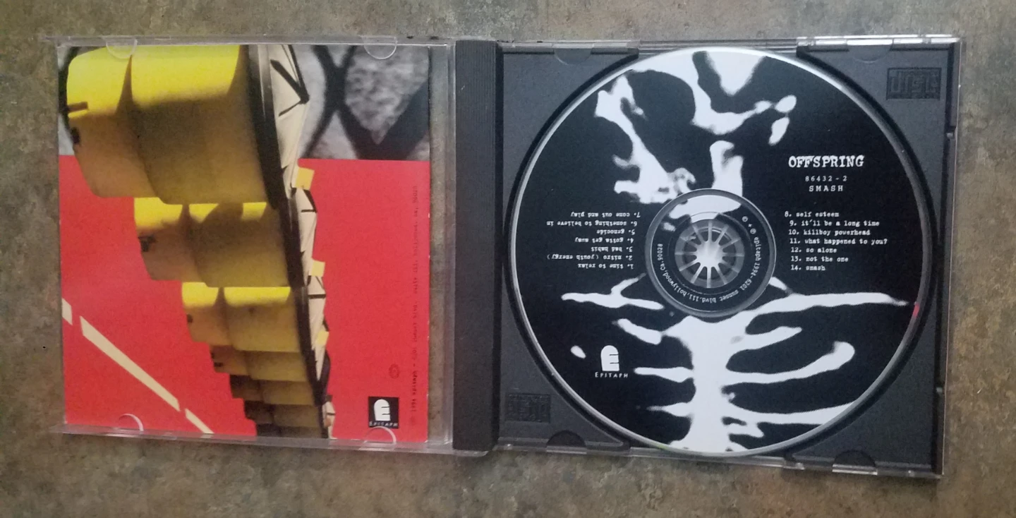 The Offspring Smash Near Mint/Mint Condition 1994 CD - photo 2