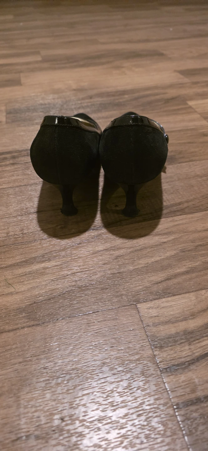 Ron White Black Heels Size 36 - photo 3