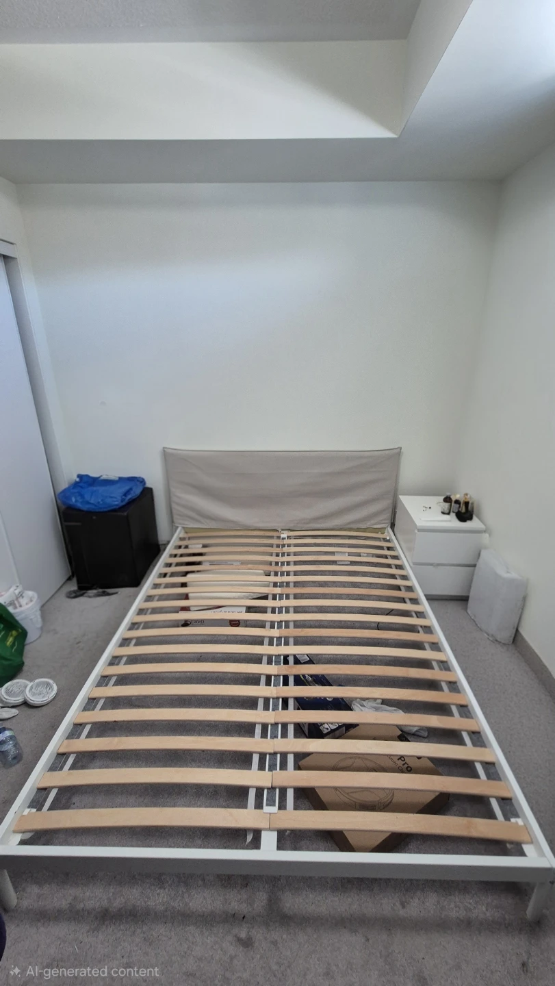 IKEA KLEPSTAD Queen Bed Frame
