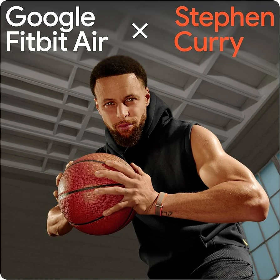 Google Fitbit Air Stephen Curry Special Edition Band