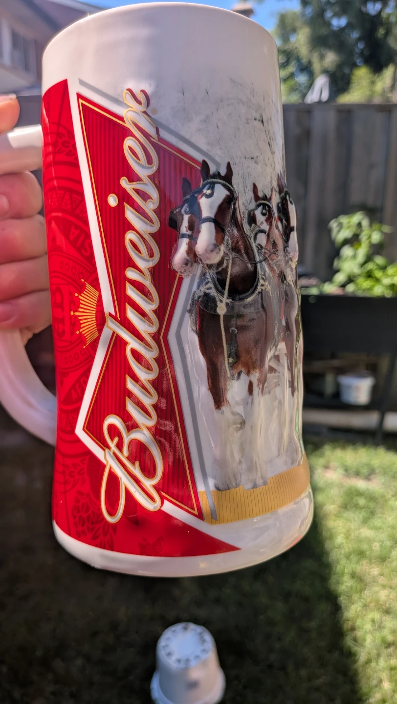 Collection of eight Budweiser Beer Steins good condition - photo 4