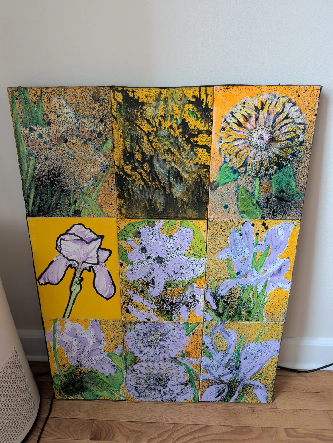 Floral Art Panel