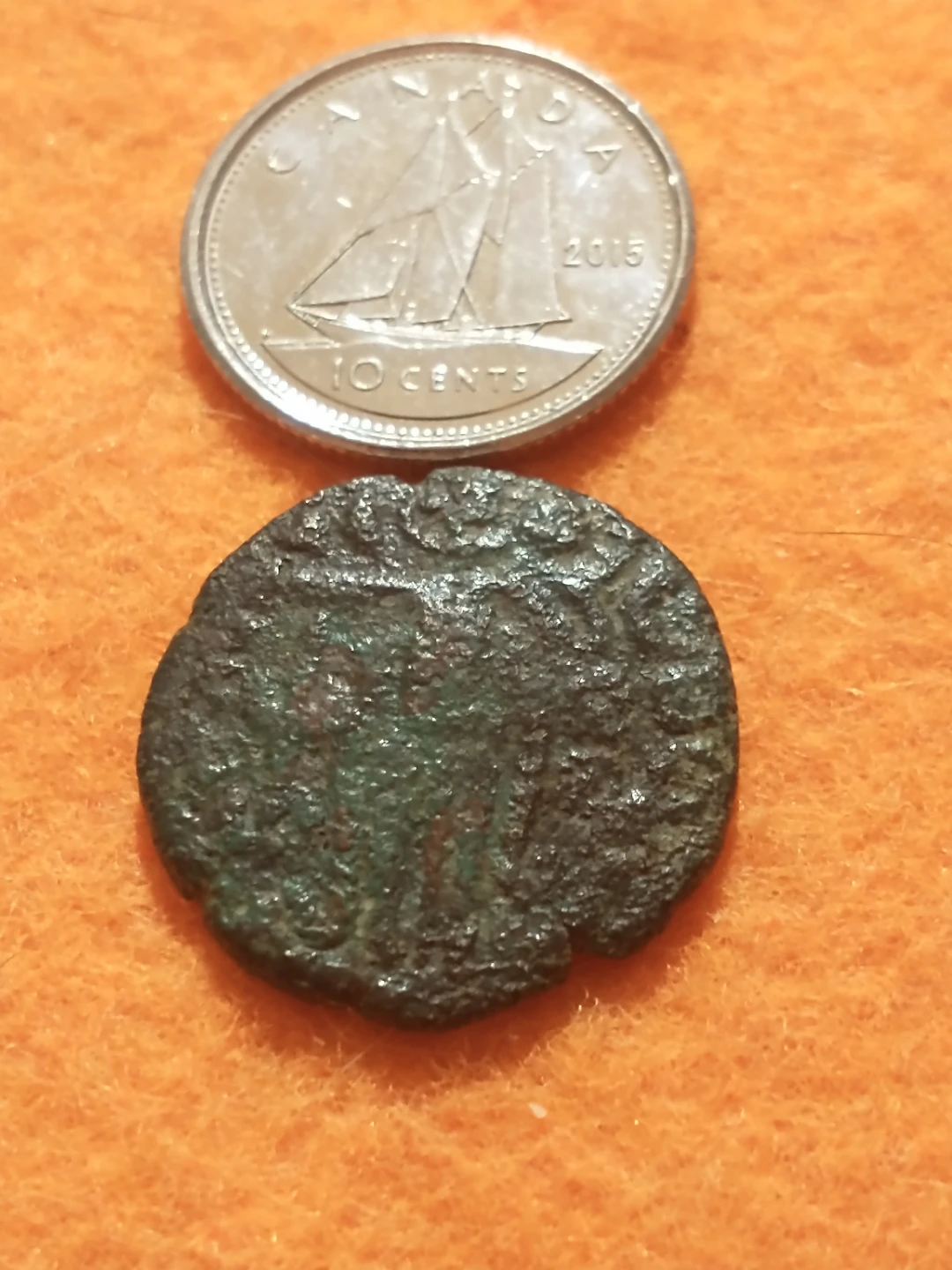 Vintage Bronze Coin - photo 2