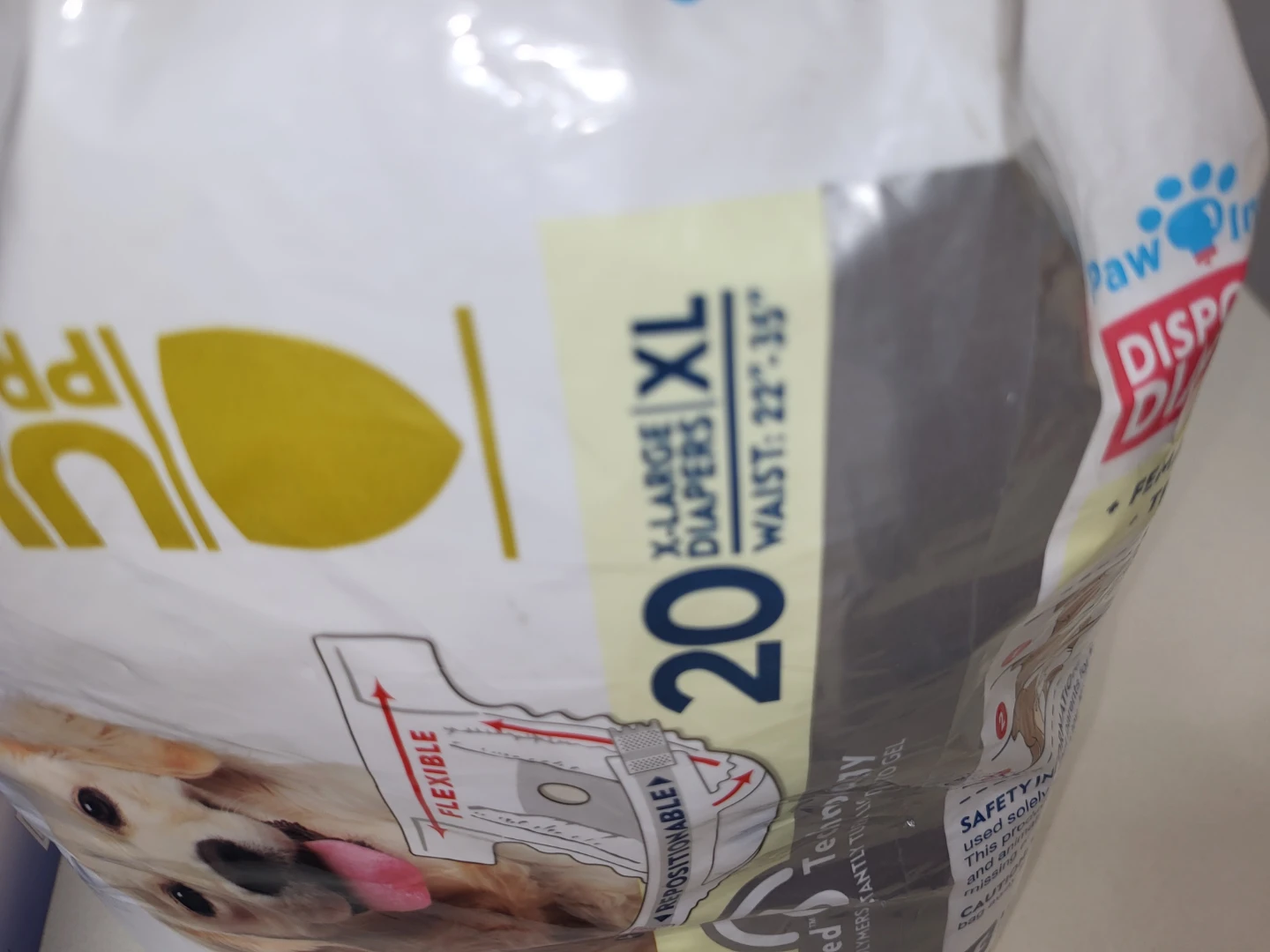⚽️ Paw Inspired Ultra Protection Disposable Diapers XL - 20 Pack - photo 2
