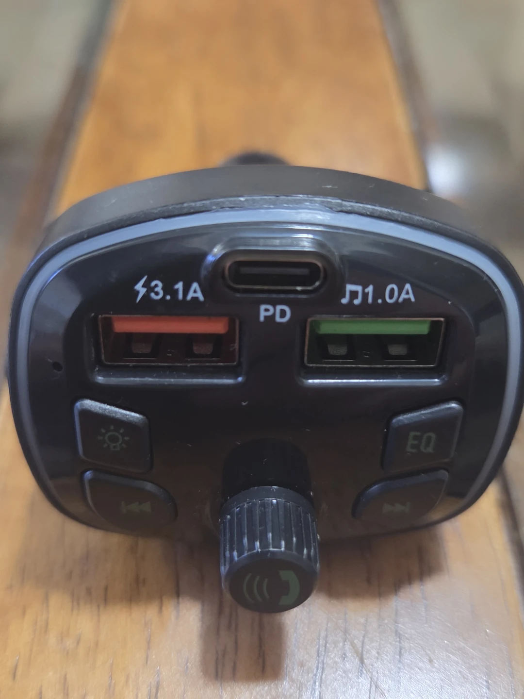 Black Car Charger FM Transmitter with PD Port - photo 2