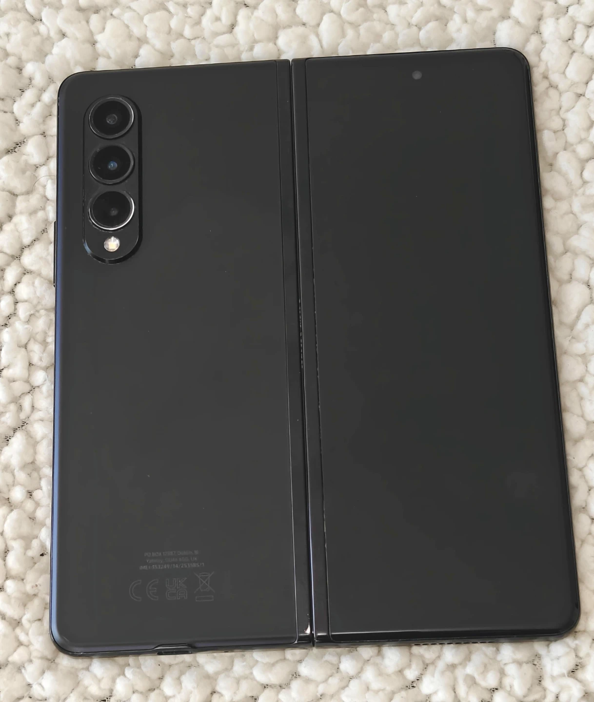 Samsung Galaxy Z Fold 3 5G - Black - Excellent - photo 4