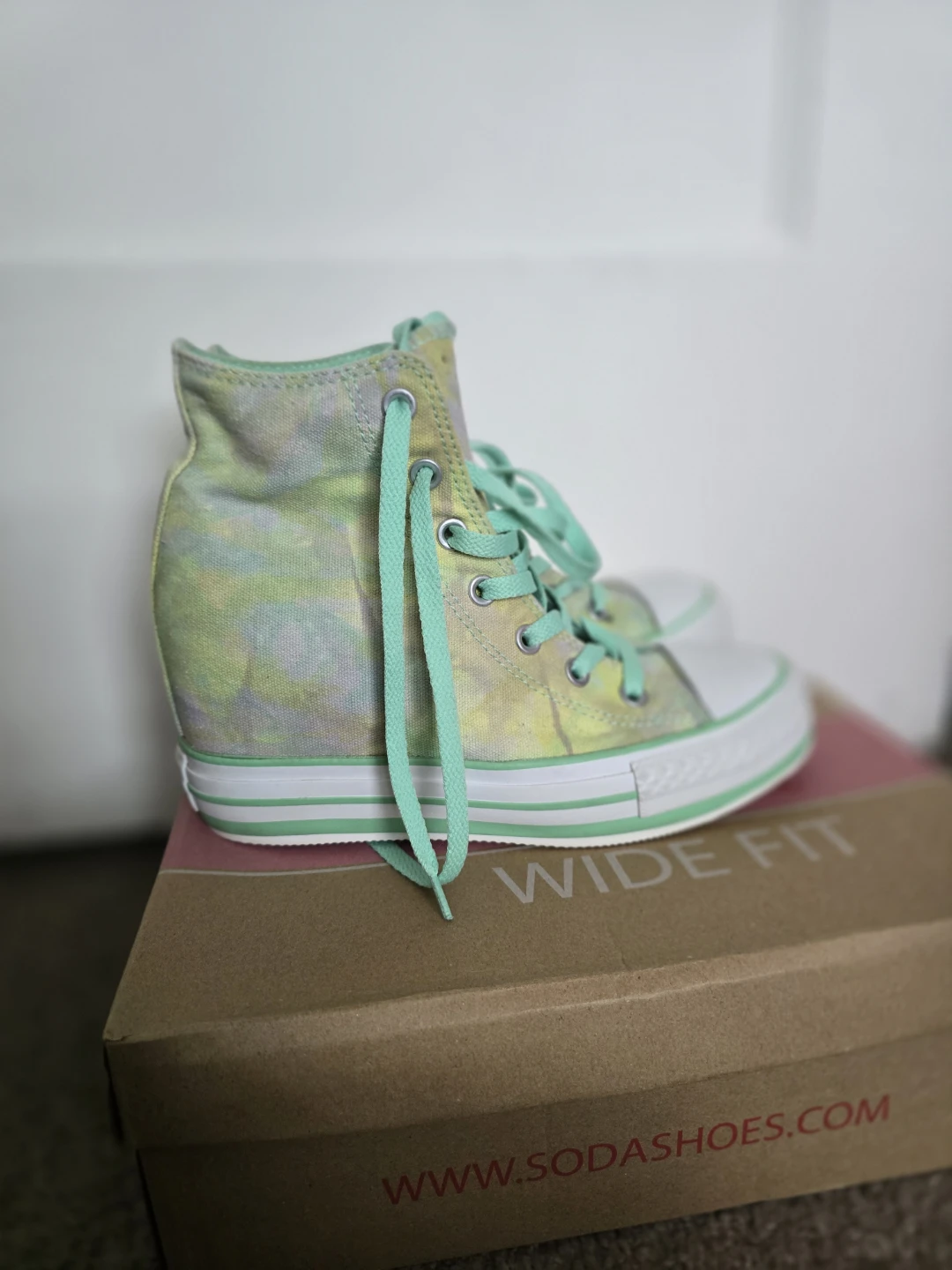 Vintage Converse All Star Wedge Sneakers - photo 3