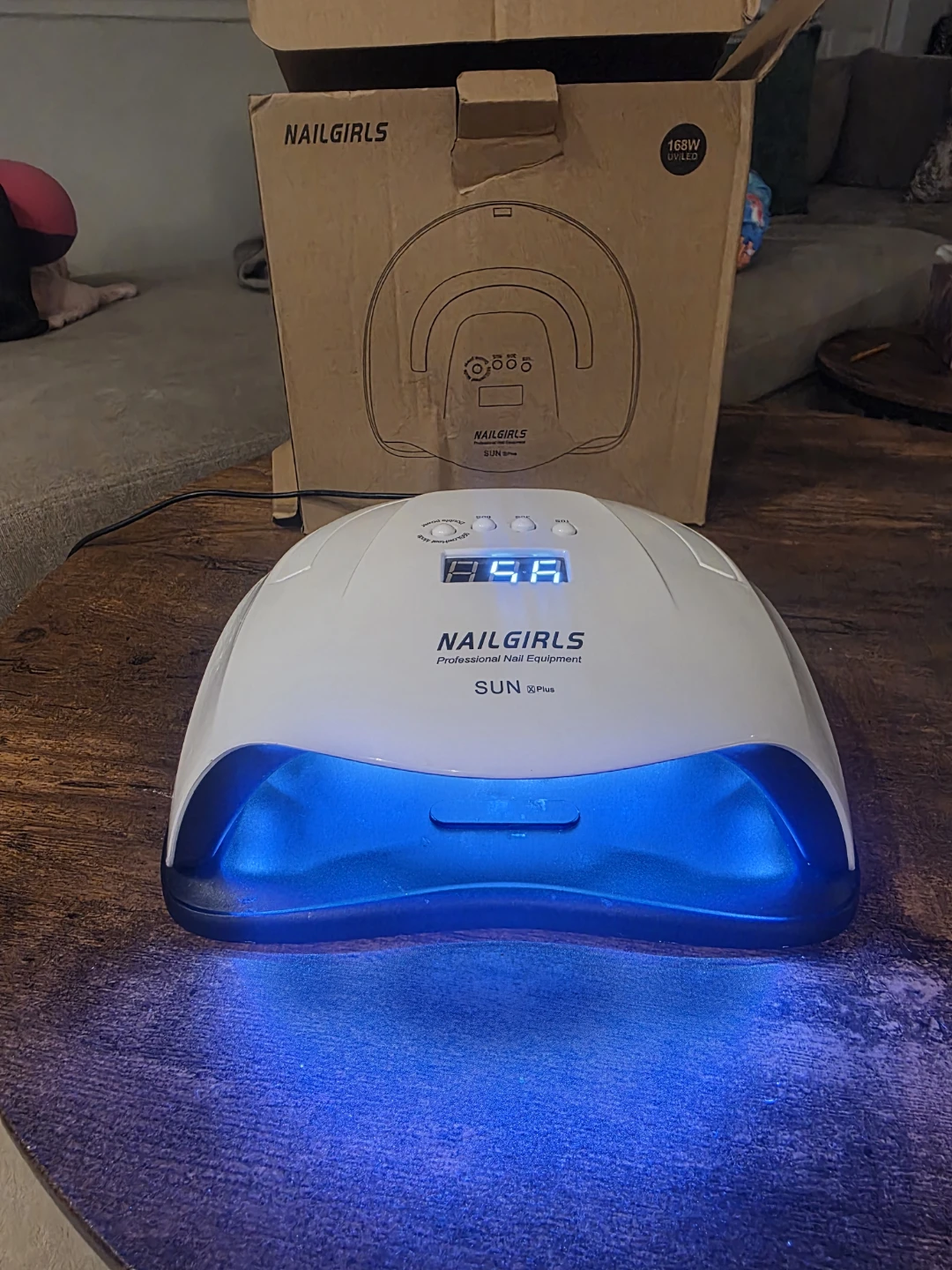 NAILGIRLS SUN X Plus Nail Lamp 168W UV/LED