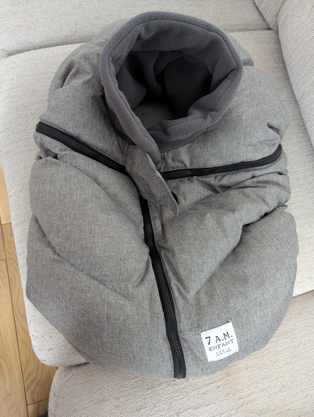 7 A.M. Enfant Car Seat Cocoon Winter Cover