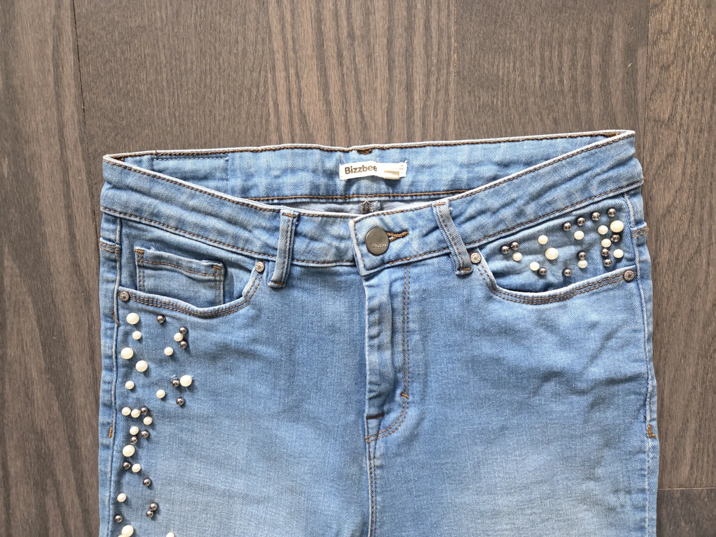 Bizzbee embellished jeans - photo 2