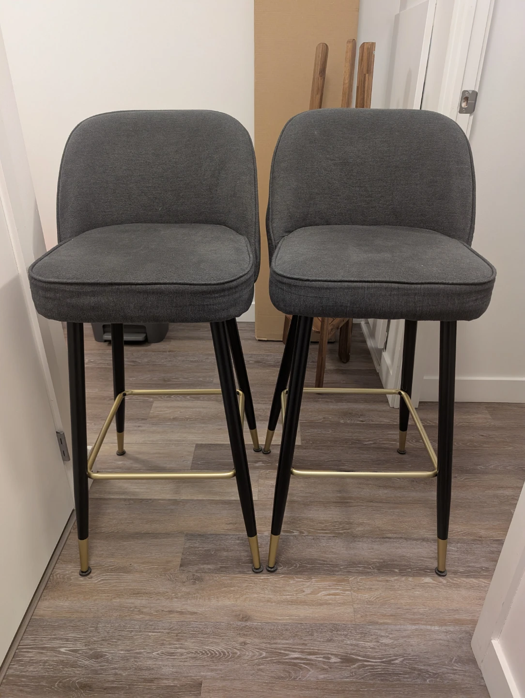 Used set of 2 Bar Stools for sale - photo 2