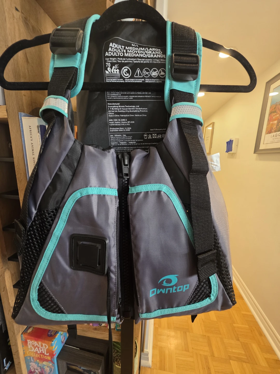 Owntop Adult Life Vest M/L