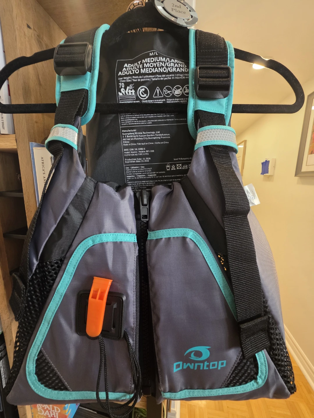 Owntop Adult Life Vest M/L - photo 4
