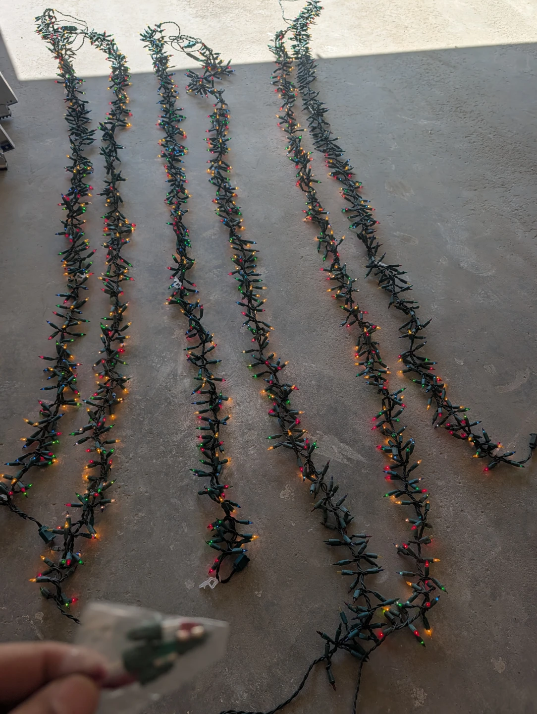 String of Multi-Coloured Lights