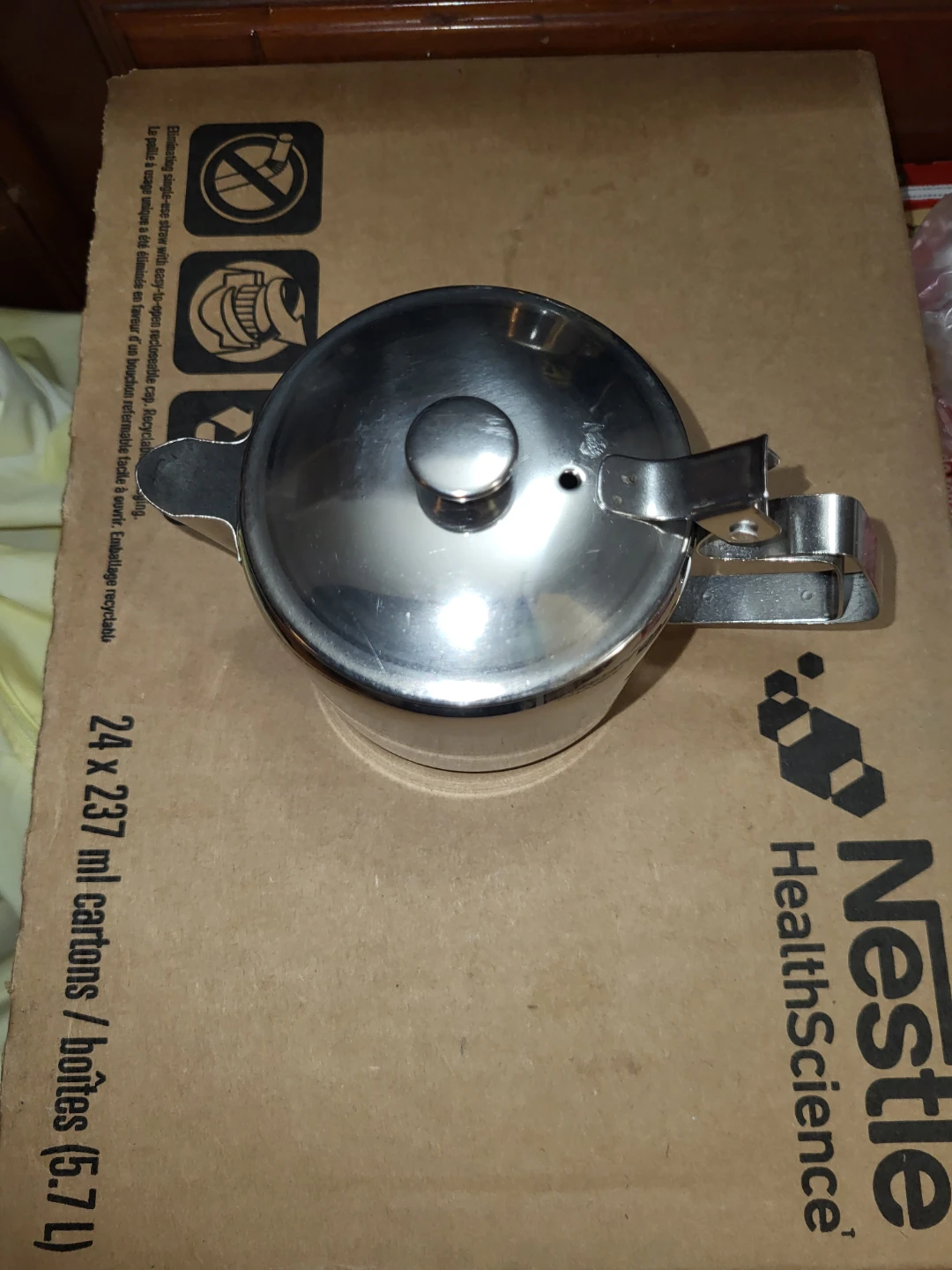 ⚽️ Brownie Stainless Steel Syrup Dispenser - photo 3