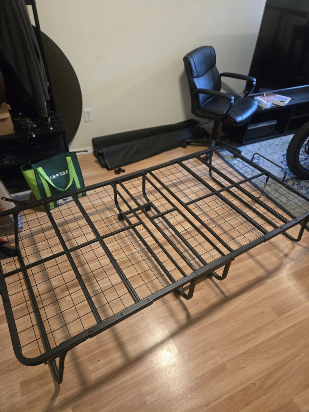 Folding Rollaway Bed with Mattress - photo 3