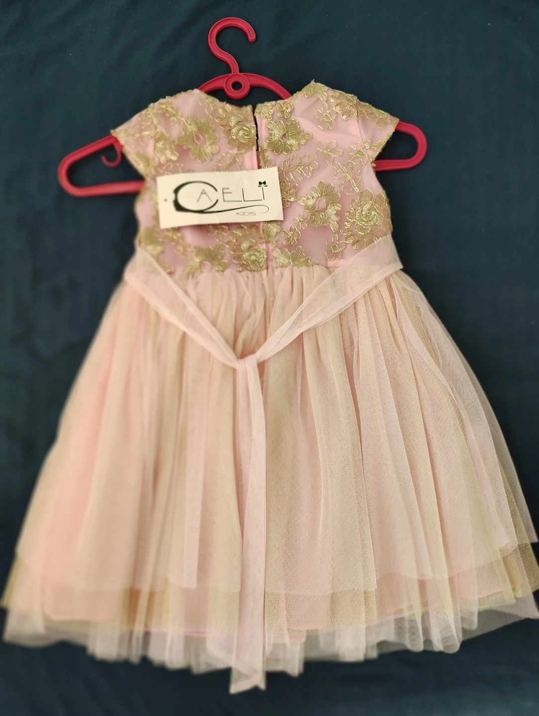 CAELI Kids Blush Dress Size 5