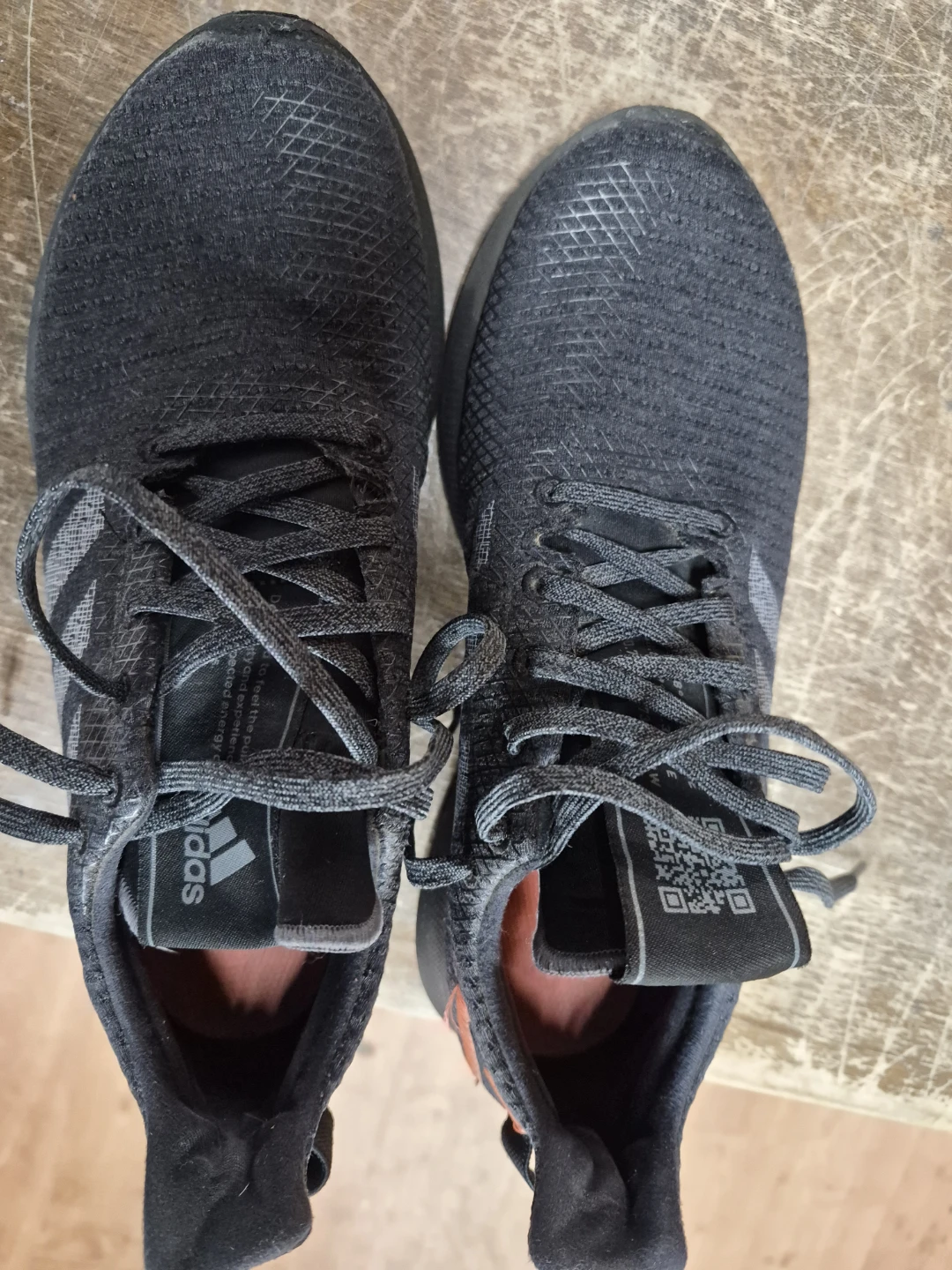 Adidas Black Running Shoes - photo 3