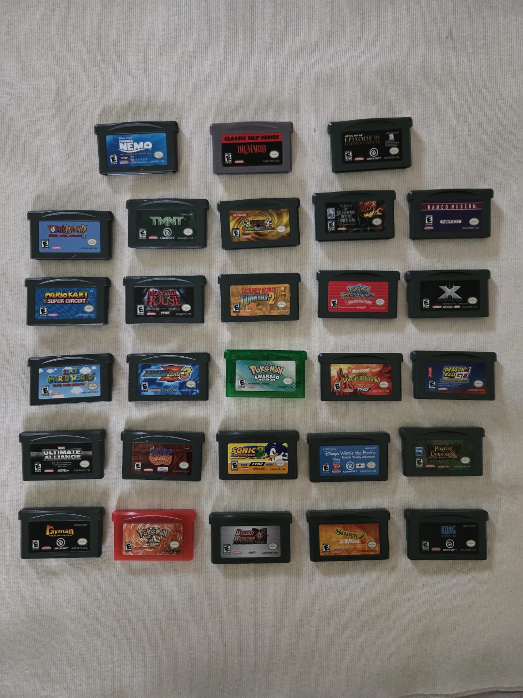 Nintendo Game Boy Advance SP Bundle with Games and Charger - photo 3