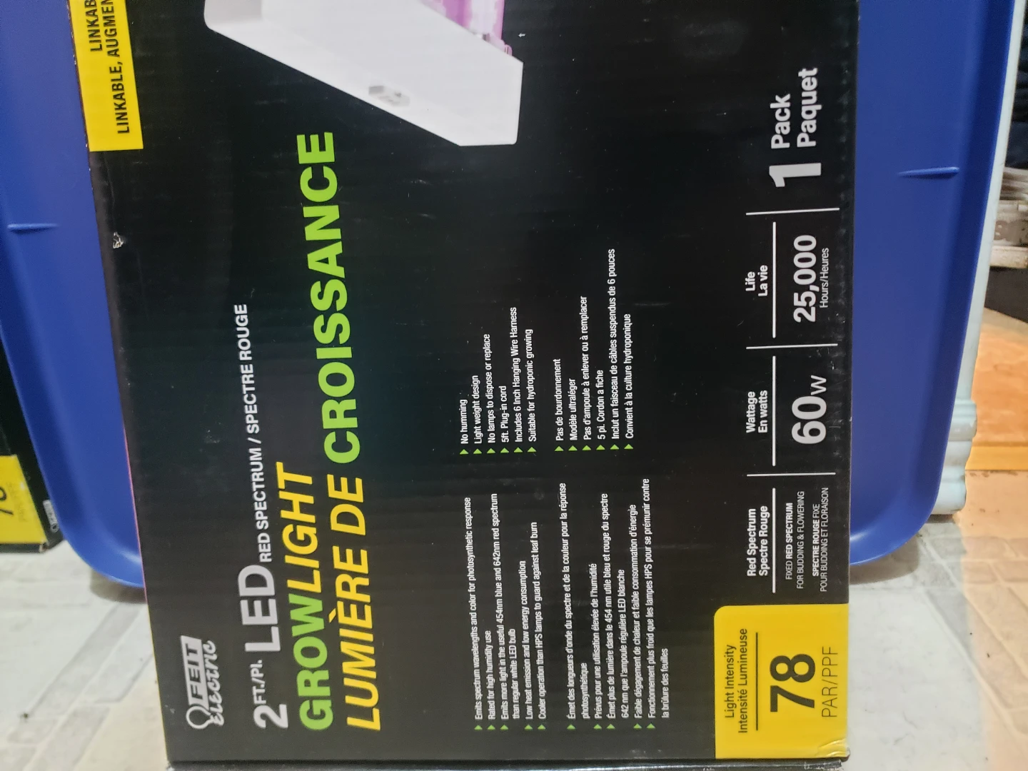 3 FEIT ELECTRIC 2 ft. LED Grow Light - photo 2