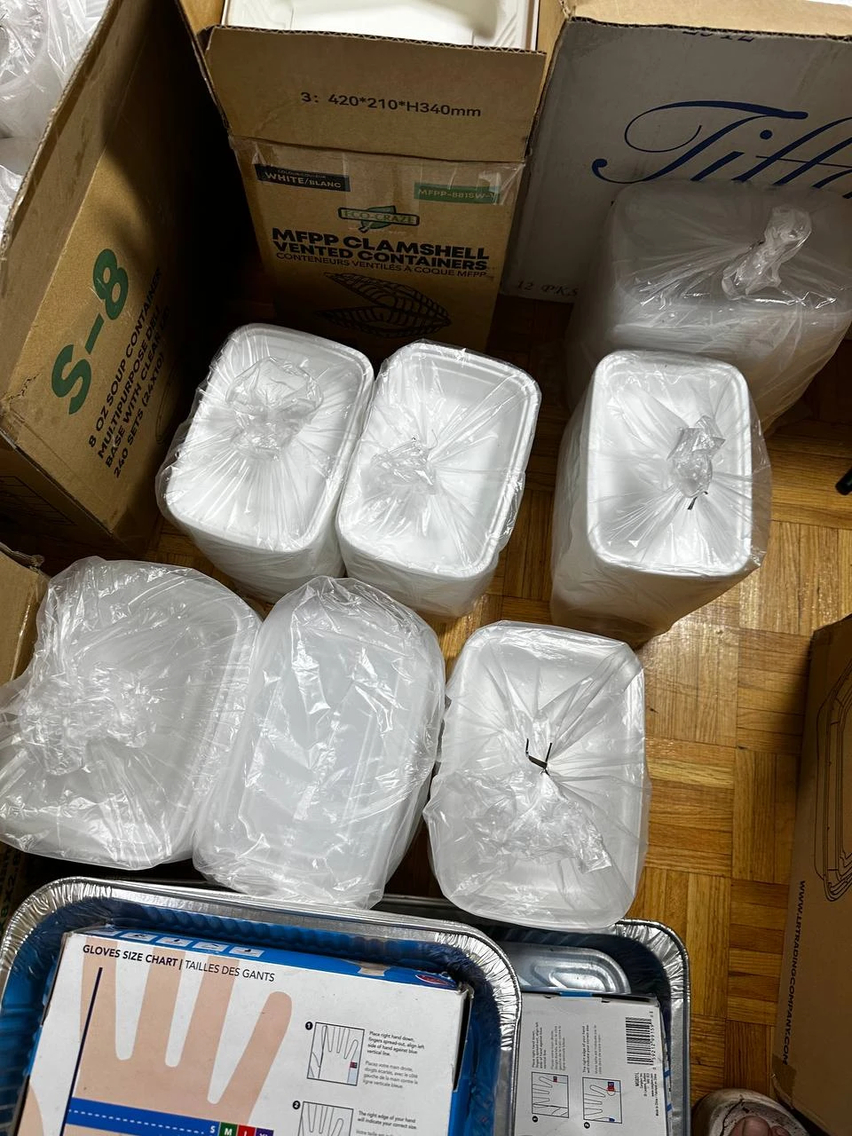 Bulk Lot of new restaurant Food Containers delivery bag more - photo 5
