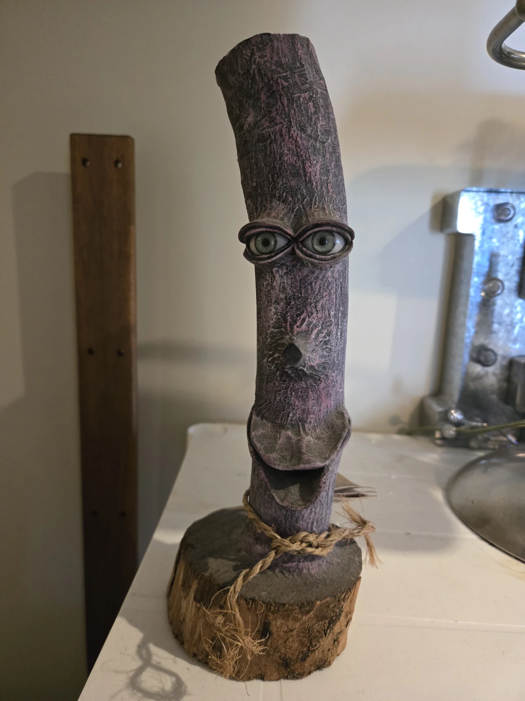 Artistic Wooden Figurine ⚽