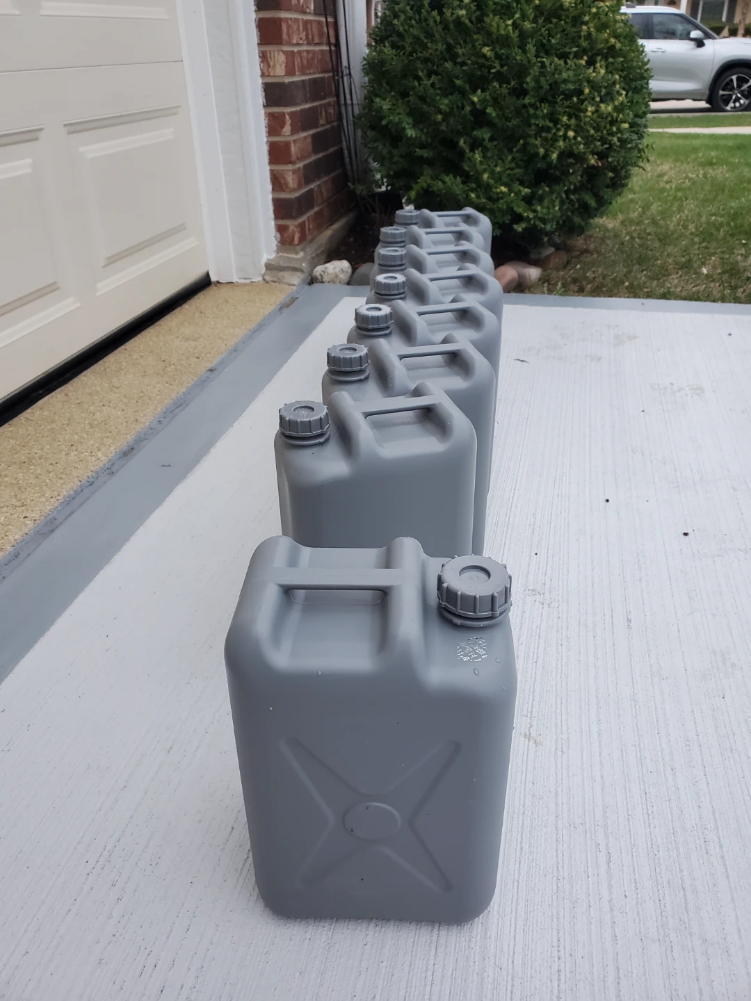 Gray Jerry Cans - Set of 8 - photo 5